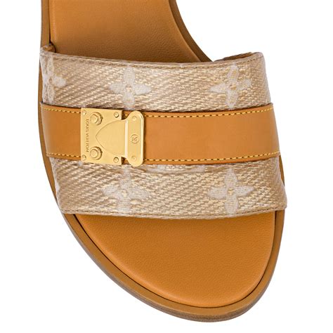 louis vuitton lock it mules